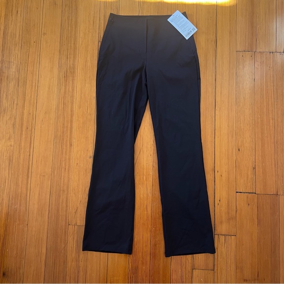 NWT Lululemon Smooth Fit Pull-On High Rise Pant in Black size 8 - Picture 5 of 6